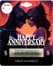 Load image into Gallery viewer, Happy Anniversary Money Card Holder