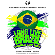 Load image into Gallery viewer, WC BRAZIL PNG