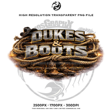 Load image into Gallery viewer, Dukes and Boots PNG