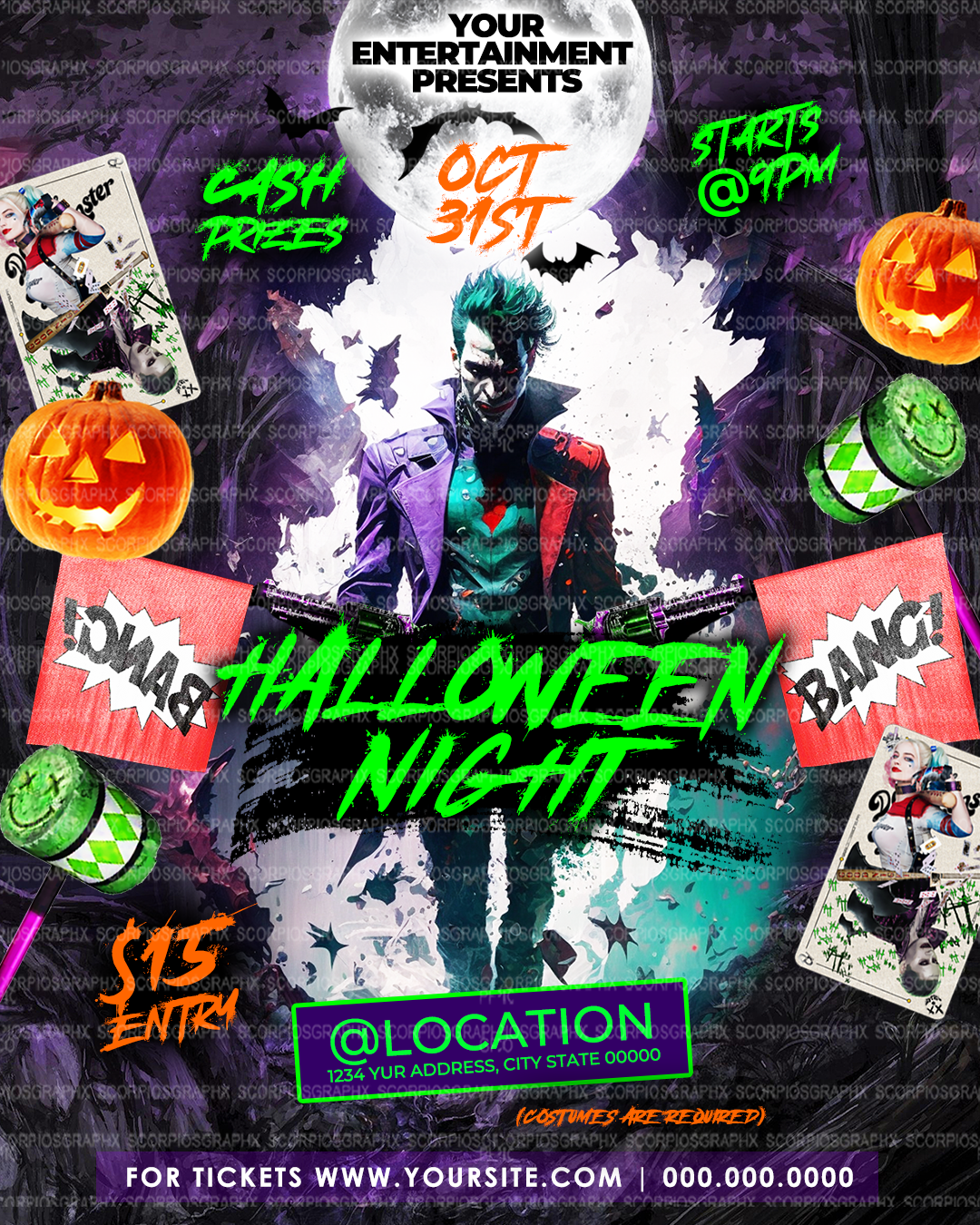 Halloween Party Flyer