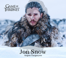 Load image into Gallery viewer, Jon Snow PNG | Sublimation | Tumbler Wrap Design | Digital Download