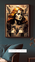 Load image into Gallery viewer, Jean Grey Art Deco - Wall Art