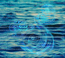 Load image into Gallery viewer, Aquarius PNG | Sublimation | Tumbler Wrap Design | Digital Download