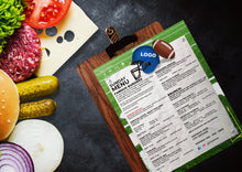 Load image into Gallery viewer, Sports Menu template