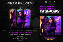 Load image into Gallery viewer, Hawkeye - Kate Bishop PNG | Sublimation | Tumbler Wrap Design | Digital Download