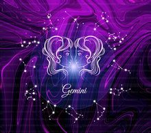 Load image into Gallery viewer, Gemini PNG | Sublimation | Tumbler Wrap Design | Digital Download