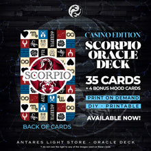 Load image into Gallery viewer, Mini Scorpio Oracle Deck