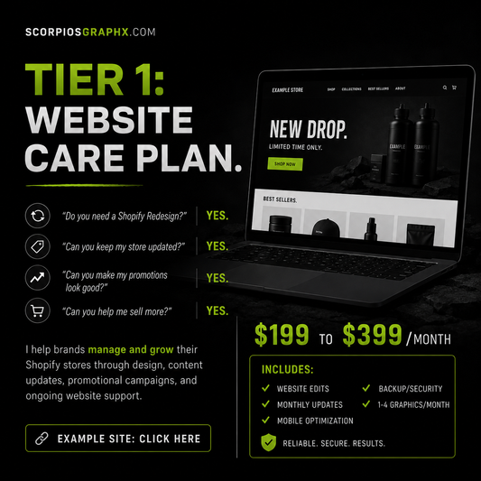 Tier 1: Website Care Plan