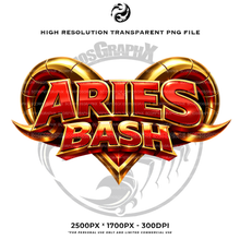 Load image into Gallery viewer, Aries Bash PNG
