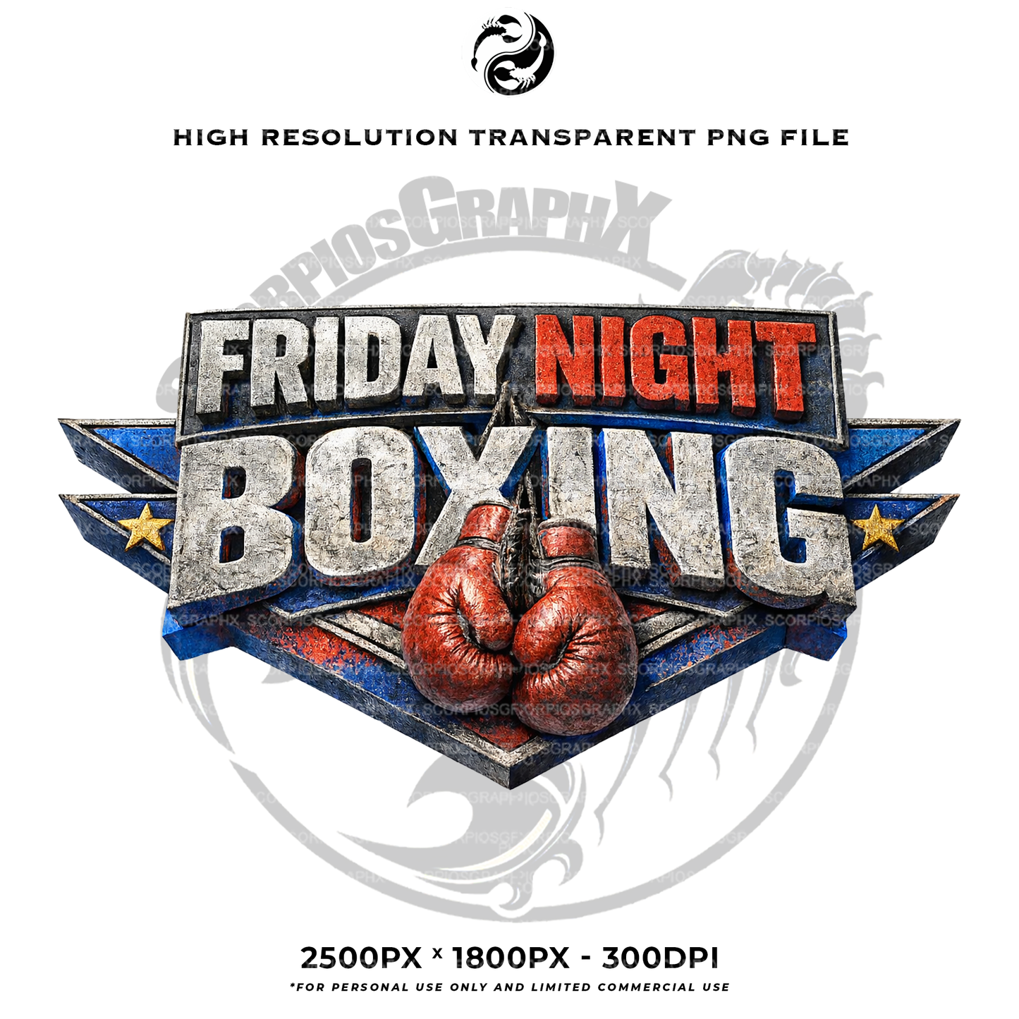 Fight Night Boxing PNG