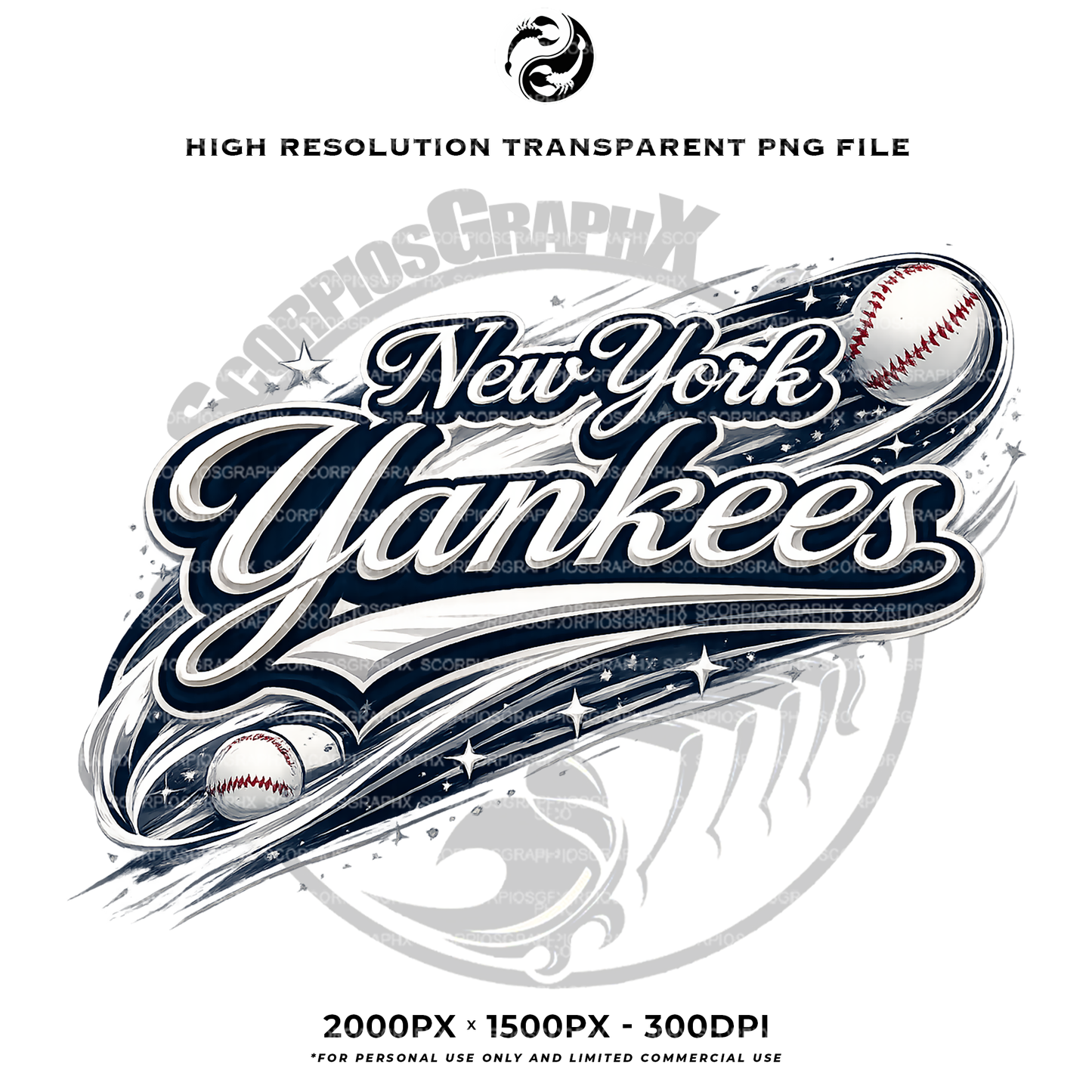 NY Baseball PNG