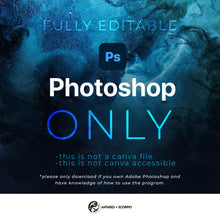 Load image into Gallery viewer, Noche Latina Flyer Template
