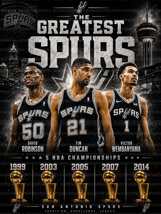 Spurs Greatest Poster