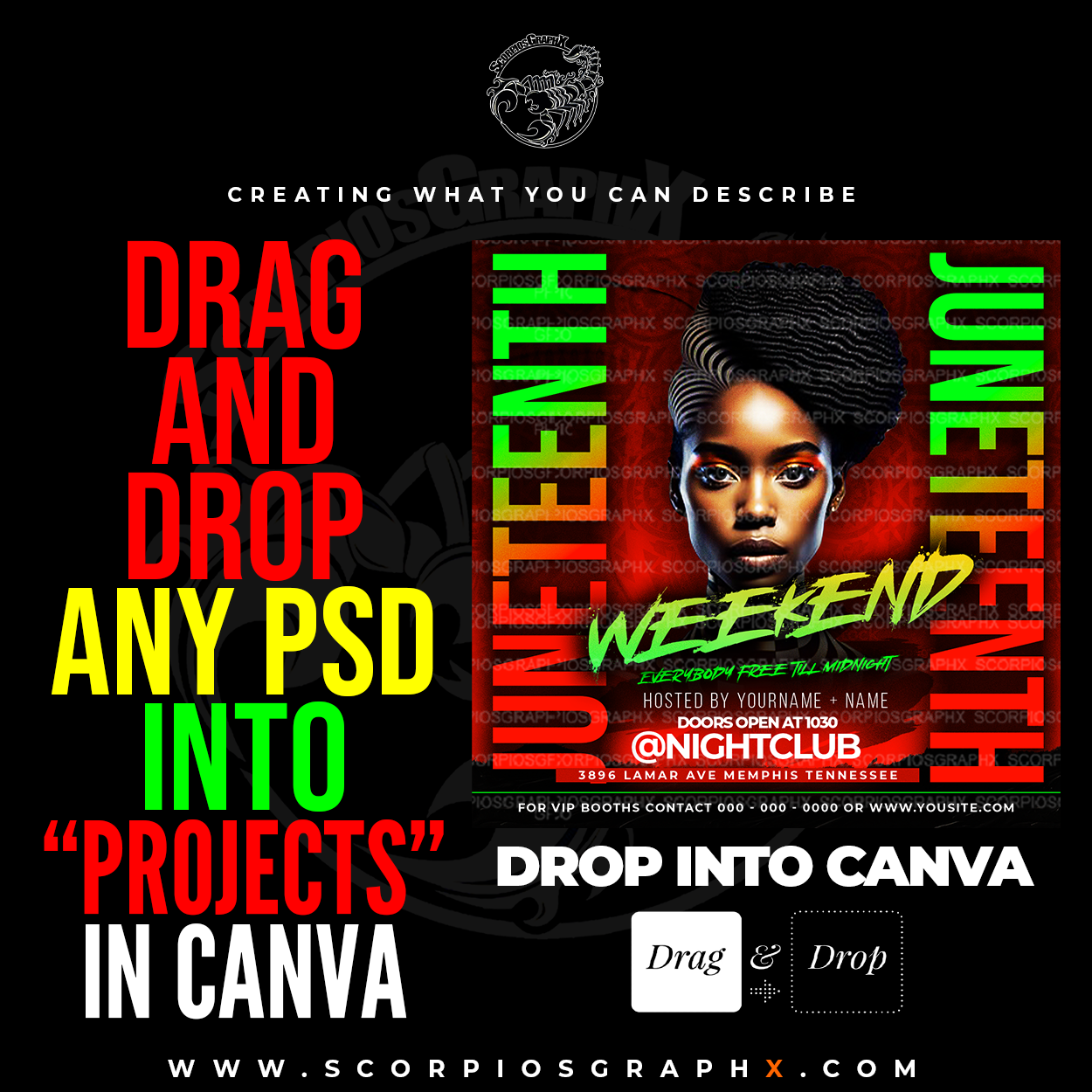 Fall into Brunch Flyer