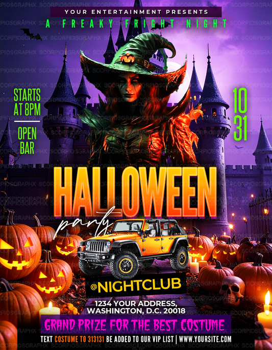 Halloween Party Flyer