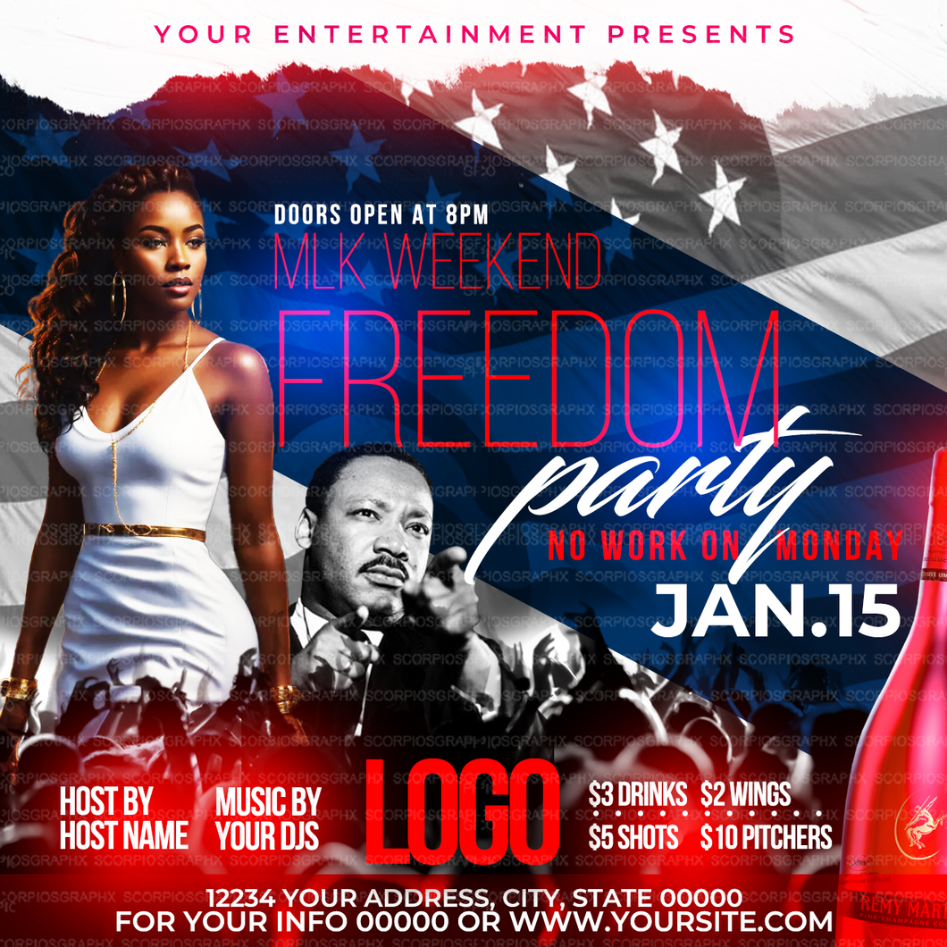 MLK Weekend Flyer Template