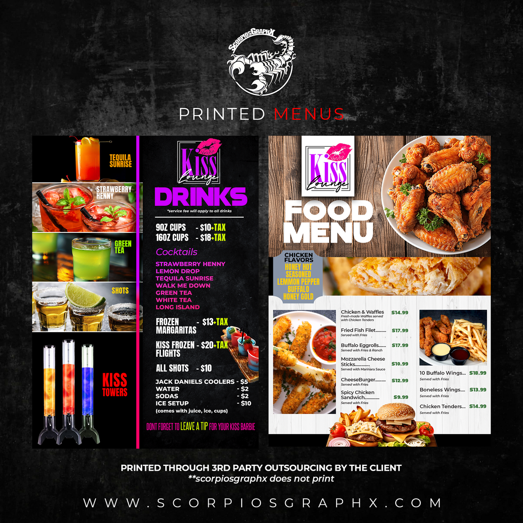 Menu Design