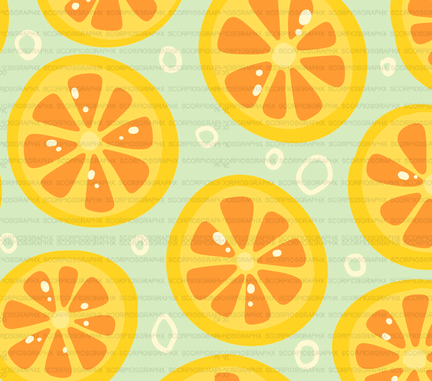 Citrus PNG | Sublimation | Tumbler Wrap Design | Digital Download