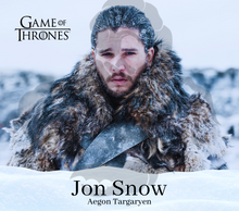 Load image into Gallery viewer, Jon Snow PNG | Sublimation | Tumbler Wrap Design | Digital Download
