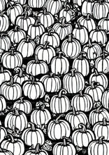 Load image into Gallery viewer, Halloween Pumpkin Patch Coloring Page for Kids
