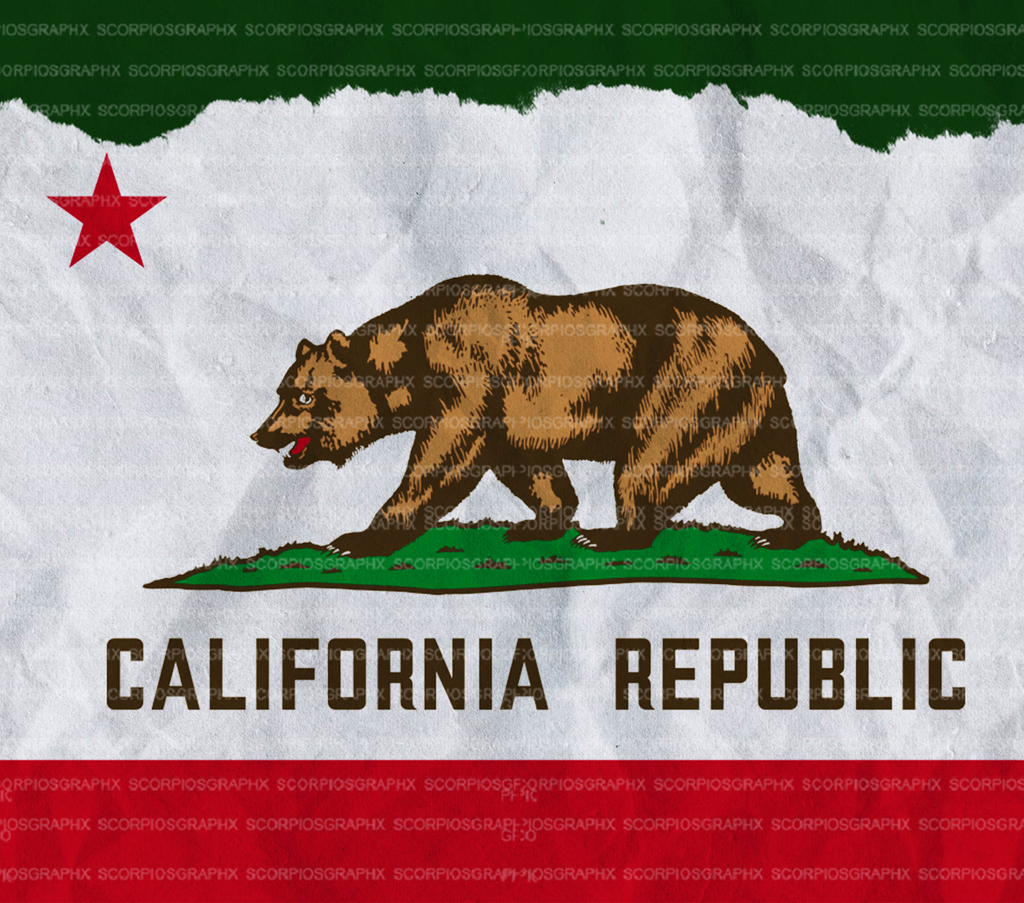 California Love PNG | Sublimation | Tumbler Wrap Design | Digital Download