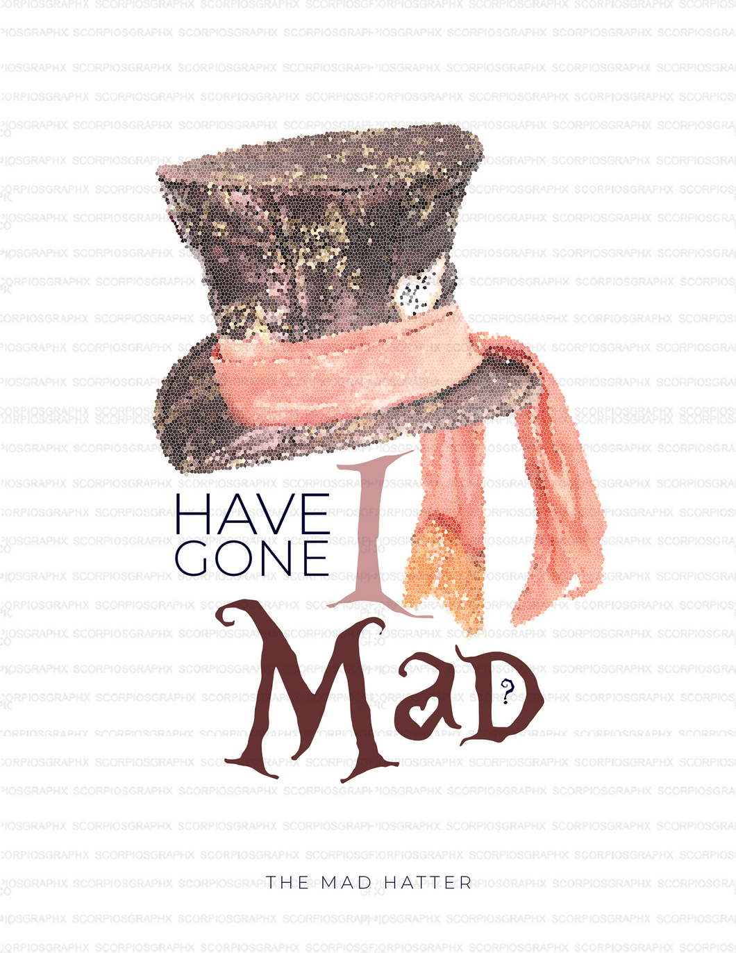 Gone Mad Poster - Wall Art Printable