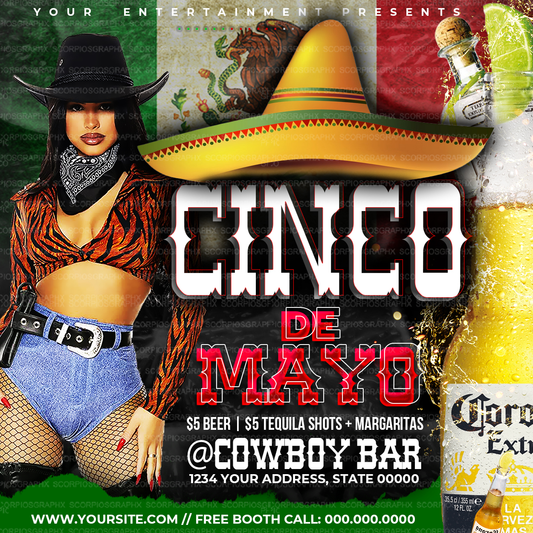 Cinco de Mayo Flyer Template