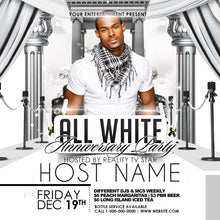 Load image into Gallery viewer, All White Party Flyer
