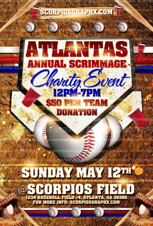 Baseball Flyer Template
