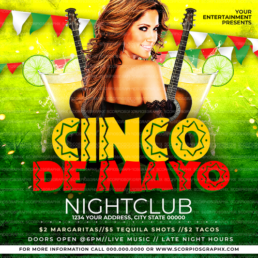 Cinco de Mayo Flyer Template