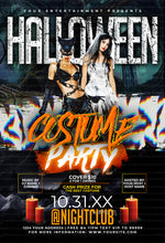 Load image into Gallery viewer, Halloween Bash Flyer Template
