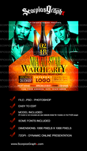 Load image into Gallery viewer, NBA Watch Party Flyer
