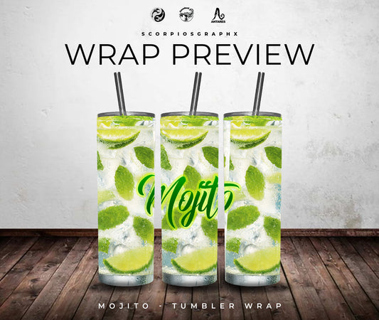 Mojito Tumbler and PNG