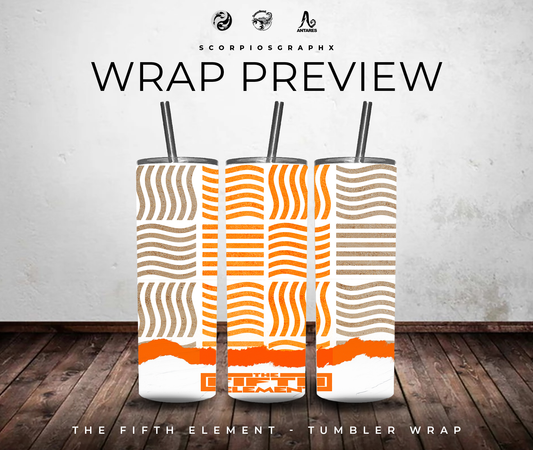 Fifth Element PNG | Sublimation | Tumbler Wrap Design | Digital Download