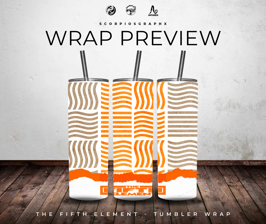 Fifth Element PNG | Sublimation | Tumbler Wrap Design | Digital Download