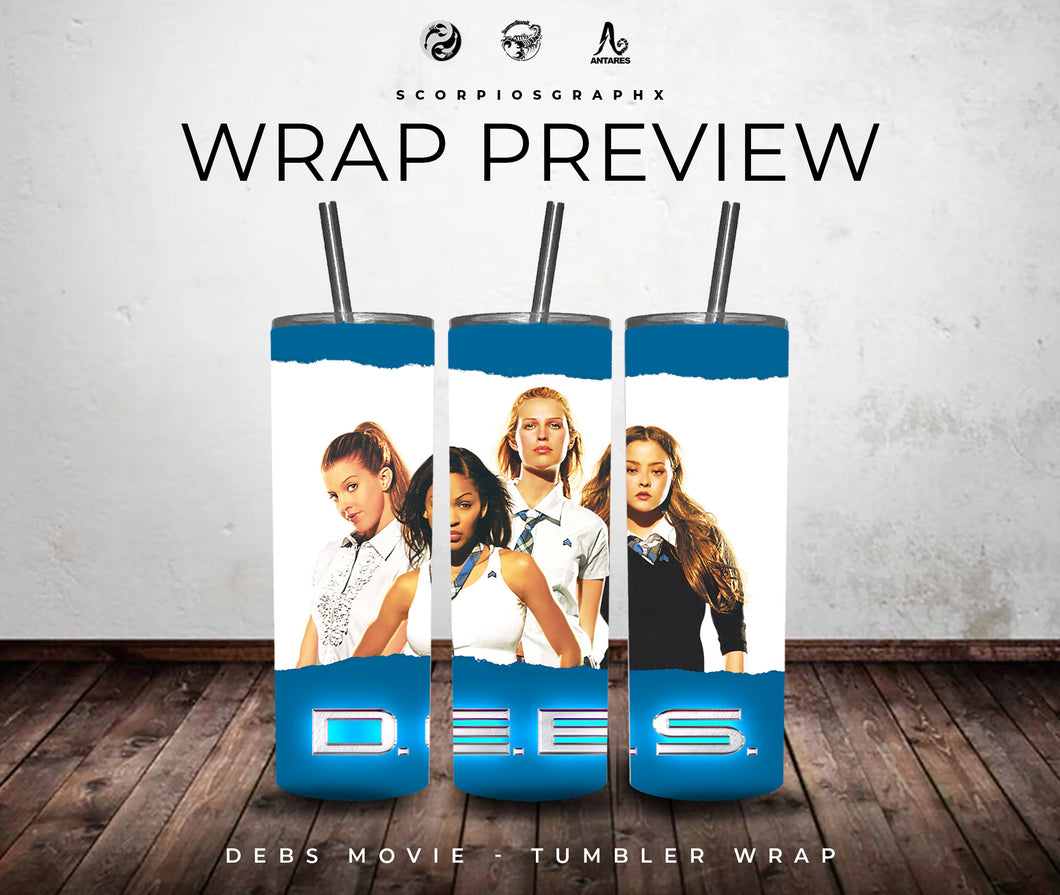 Debs Movie PNG | Sublimation | Tumbler Wrap Design | Digital Download